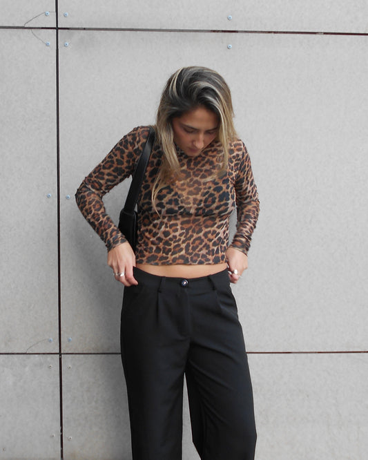 Polera Animal Print